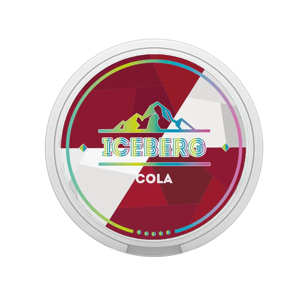 Cola Medium Nicotine Pouches by Ice Berg 75mg/g - Click & Vape