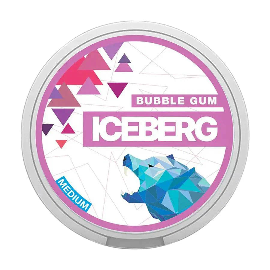 Bubblegum Strong Nicotine Pouches by Ice Berg 100mg/g - Click & Vape