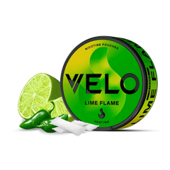 Lime Flame Nicotine Pouch Slim by Velo - Click & Vape
