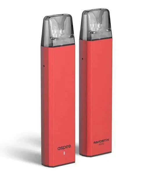 Aspire Favostix Mini Pod Red - Click & Vape