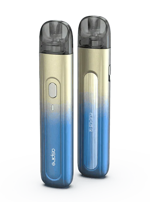 Aspire Flexus Q Pod Chrome Blue Fade - Click & Vape