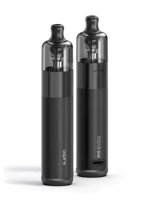 Aspire Flexus Stik Pod Black (Polished + Sandblasted) - Click & Vape