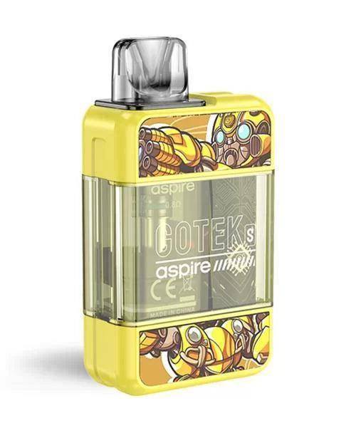 Aspire Gotek S Pod Yellow - Click & Vape