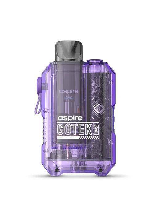 Aspire Gotek X Pod Translucent Violet - Click & Vape