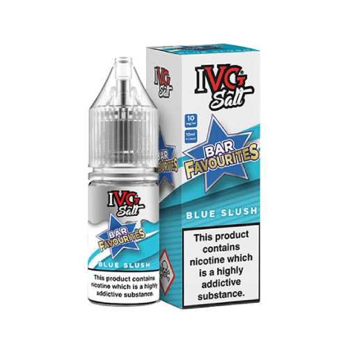 Blue Slush Nic Salt E-Liquid by IVG Bar Salt Favourites 10 ml - Click & Vape