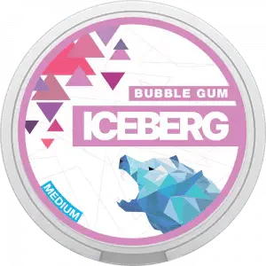 Bubblegum Light Nicotine Pouches by Ice Berg 20mg/g - Click & Vape