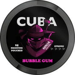 Bubblegum Nicotine Pouches by Cuba Ninja 30mg - Click & Vape