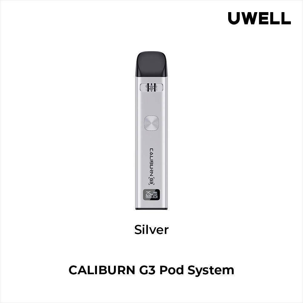 CALIBURN G3 SILVER - Click & Vape