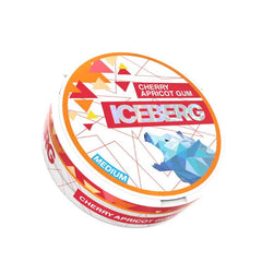 Cherry Apricot Gum Nicotine Pouches Light by Ice Berg 20mg/g - Click & Vape