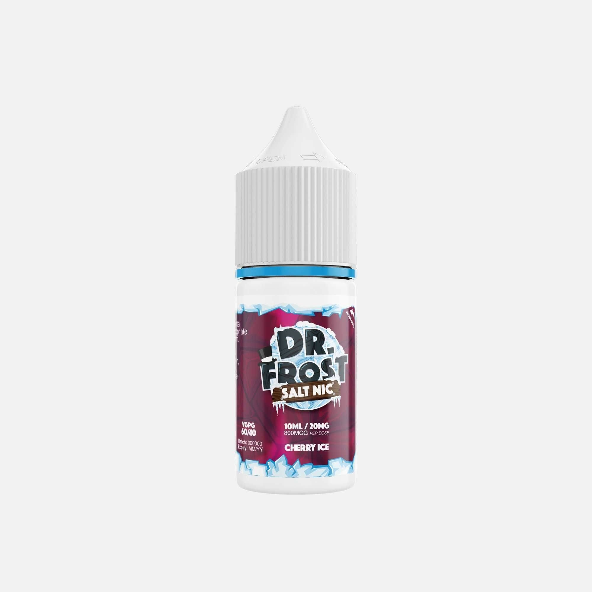 Cherry Ice Nic Salt E-Liquid by Dr Frost 10ml - Click & Vape