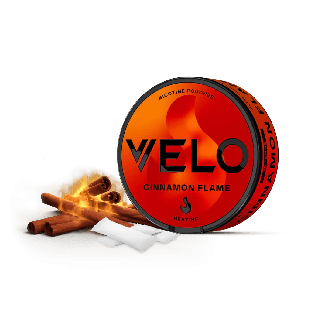 Cinnamon Flame Nicotine Pouches by Velo 10mg - Click & Vape