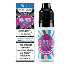 Dinner Lady Nic Salt Blackberry Crumble - Click & Vape
