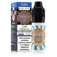 Dinner Lady Nic Salt - Cafe Tobacco - 10ml - Click & Vape