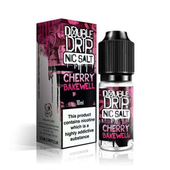 Double Drip Nic Salt - Cherry Bakewell - 10ml - Click & Vape