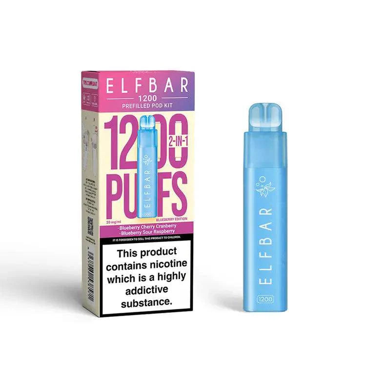 Elf Bar 1200 Prefilled Pod Vape Kit - Click & Vape