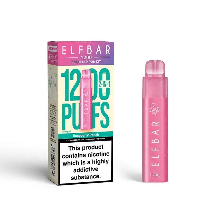 Elf Bar 1200 Prefilled Pod Vape Kit - Click & Vape