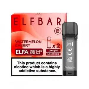 ELF BAR ELFA PRE-FILLED PODS (PACK OF 2) - Watermelon Cherry - Click & Vape