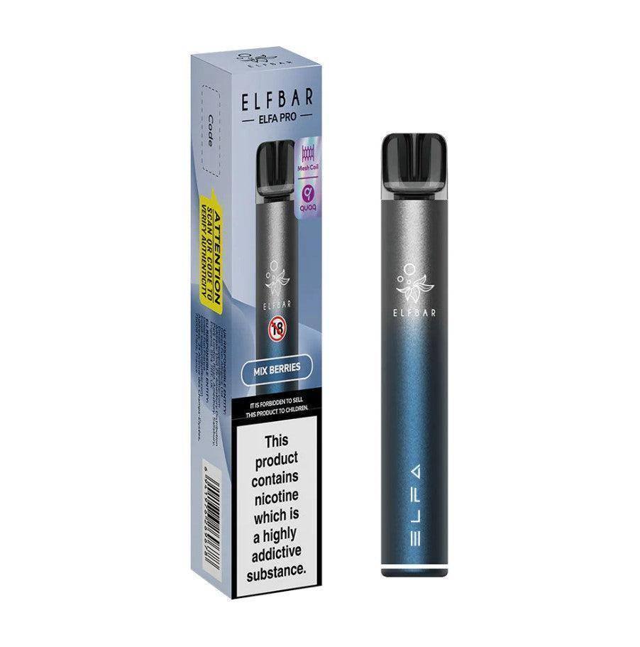 Elf Bar Elfa Pro Pod Kit Twilight Blue - Mix Berries - Click & Vape