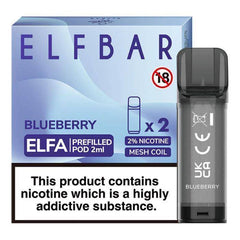 Elfbar Elfa Pre-Filled Pod Blueberry - Click & Vape