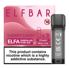 Elfbar Elfa Pre-Filled Pod Cherry Candy - Click & Vape