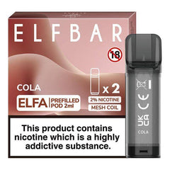 Elfbar Elfa Pre-Filled Pod Cola - Click & Vape