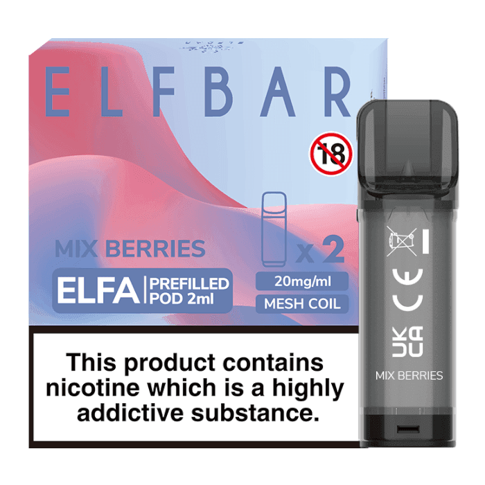 Elfbar Elfa Pre-Filled Pod Mix Berries - Click & Vape