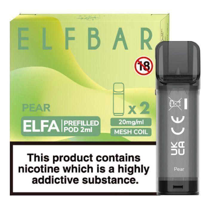 Elfbar Elfa Pre-Filled Pod Pear - Click & Vape