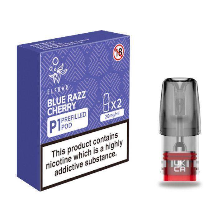 Elfbar Mate 500 P1 Pre-Filled Blue Razz Cherry - Click & Vape