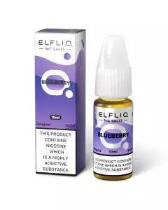 Elfliq Nic Salt by Elf Bar - Blueberry - 10ml - Click & Vape