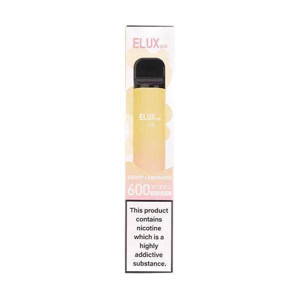 ELUX 600 PUFF BERRY LEMONADE Disposable Vape - Click & Vape