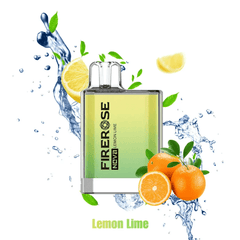 FIREROSE NOVA 600 LEMON LIME Disposable Vape - Click & Vape