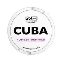 Forest Berries Nicotine Pouches by Cuba White 16mg - Click & Vape