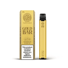 GOLD BAR WATERMELON CITRUS ICE Disposable Vape 20mg - Click & Vape