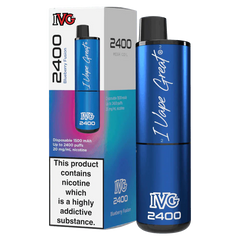 IVG 2400 BLUEBERRY FUSION Disposable Vape - Click & Vape