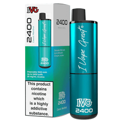 IVG 2400 CLASSIC MENTHOL Disposable Vape - Click & Vape