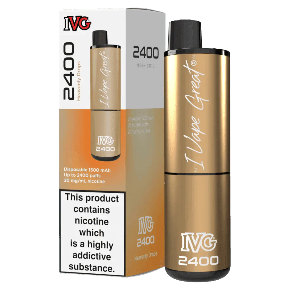 IVG 2400 HEAVENLY DROPS Disposable Vape - Click & Vape