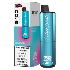 IVG 2400 PROFESSOR BLUE Disposable Vape - Click & Vape