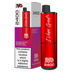 IVG 2400 STRAWBERRY WATERMELON Disposable Vape - Click & Vape