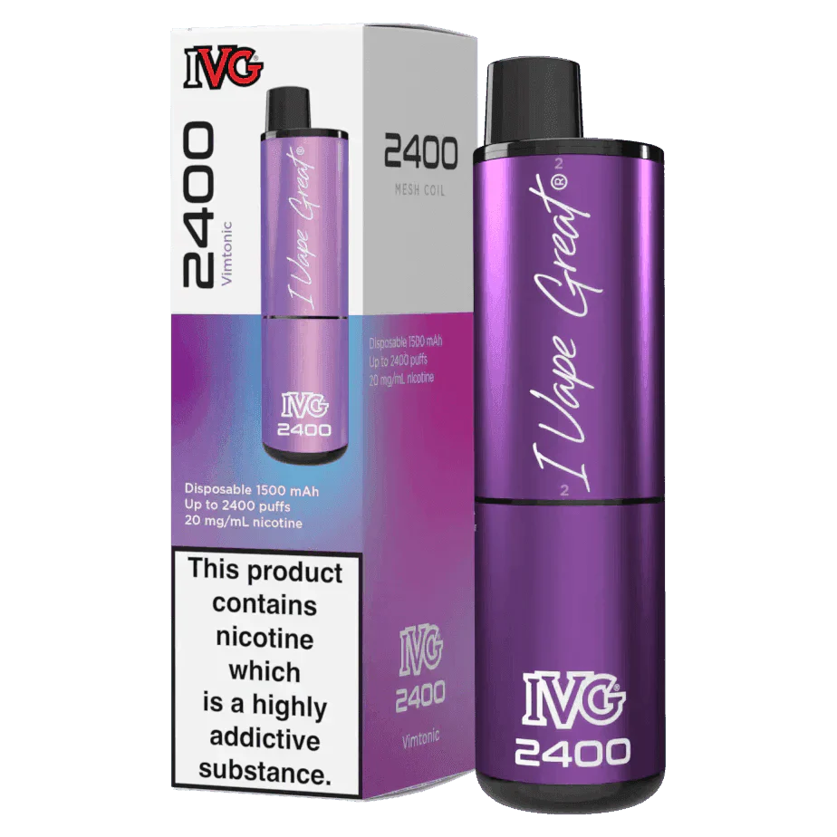 IVG 2400 VIMTONIC Disposable Vape - Click & Vape