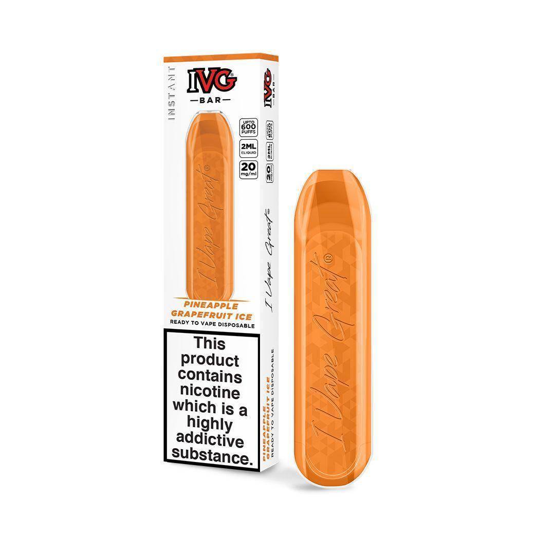 IVG BAR PINEAPPLE GRAPEFRUIT ICE - Click & Vape