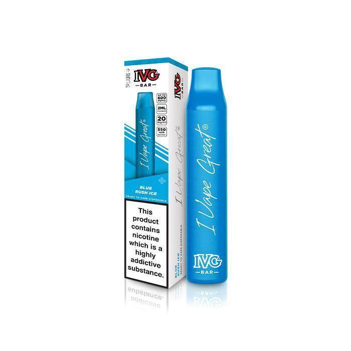 IVG BAR PLUS Blue Rush Ice - Click & Vape