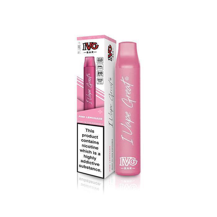 IVG BAR PLUS Pink Lemonade - Click & Vape