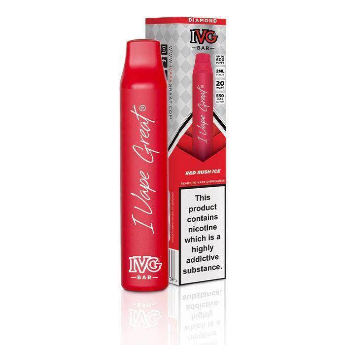 IVG BAR PLUS RED RUSH ICE - Click & Vape