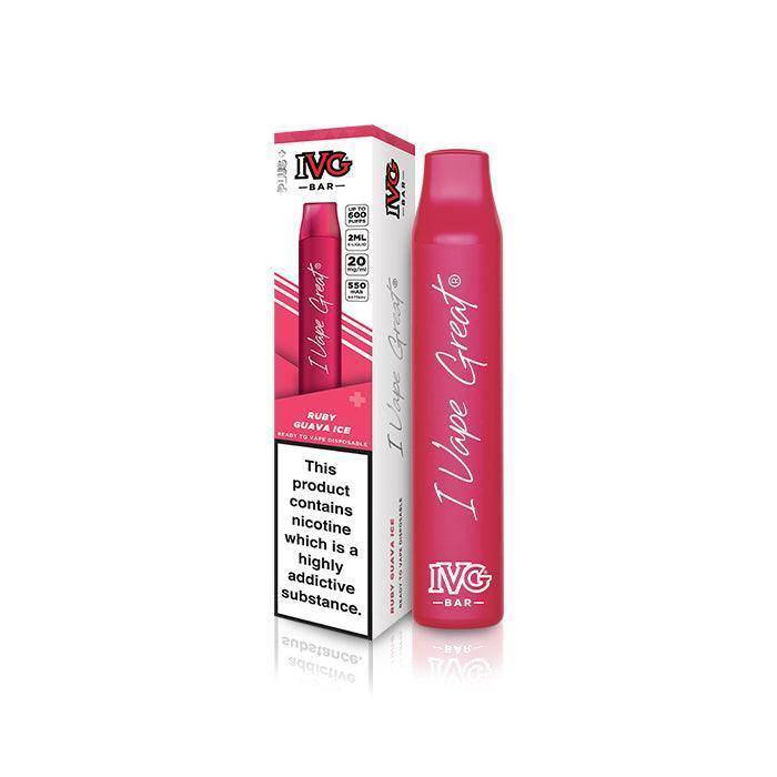 IVG BAR PLUS Ruby Guava Ice - Click & Vape