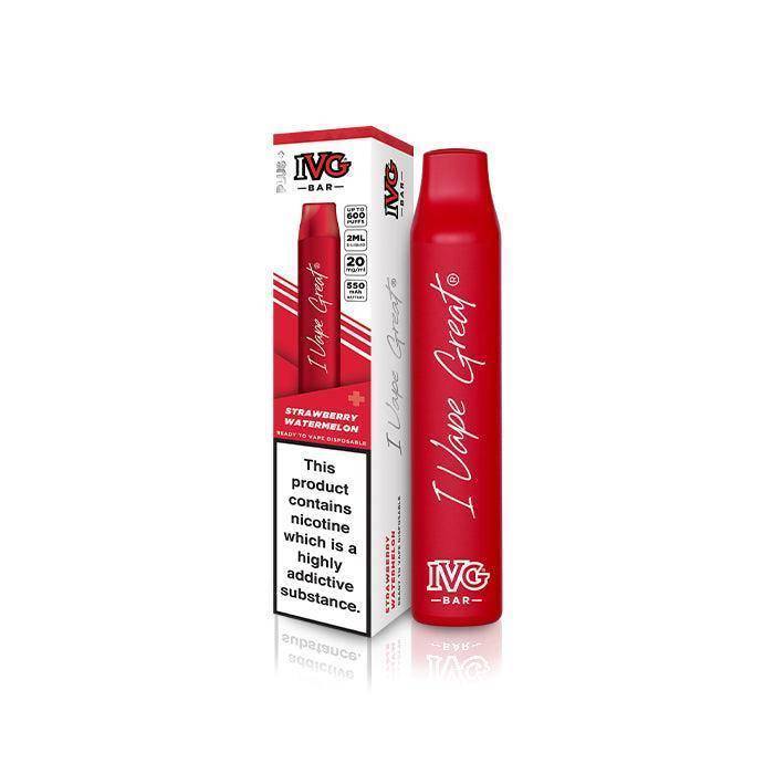 IVG BAR PLUS Strawberry Watermelon - Click & Vape