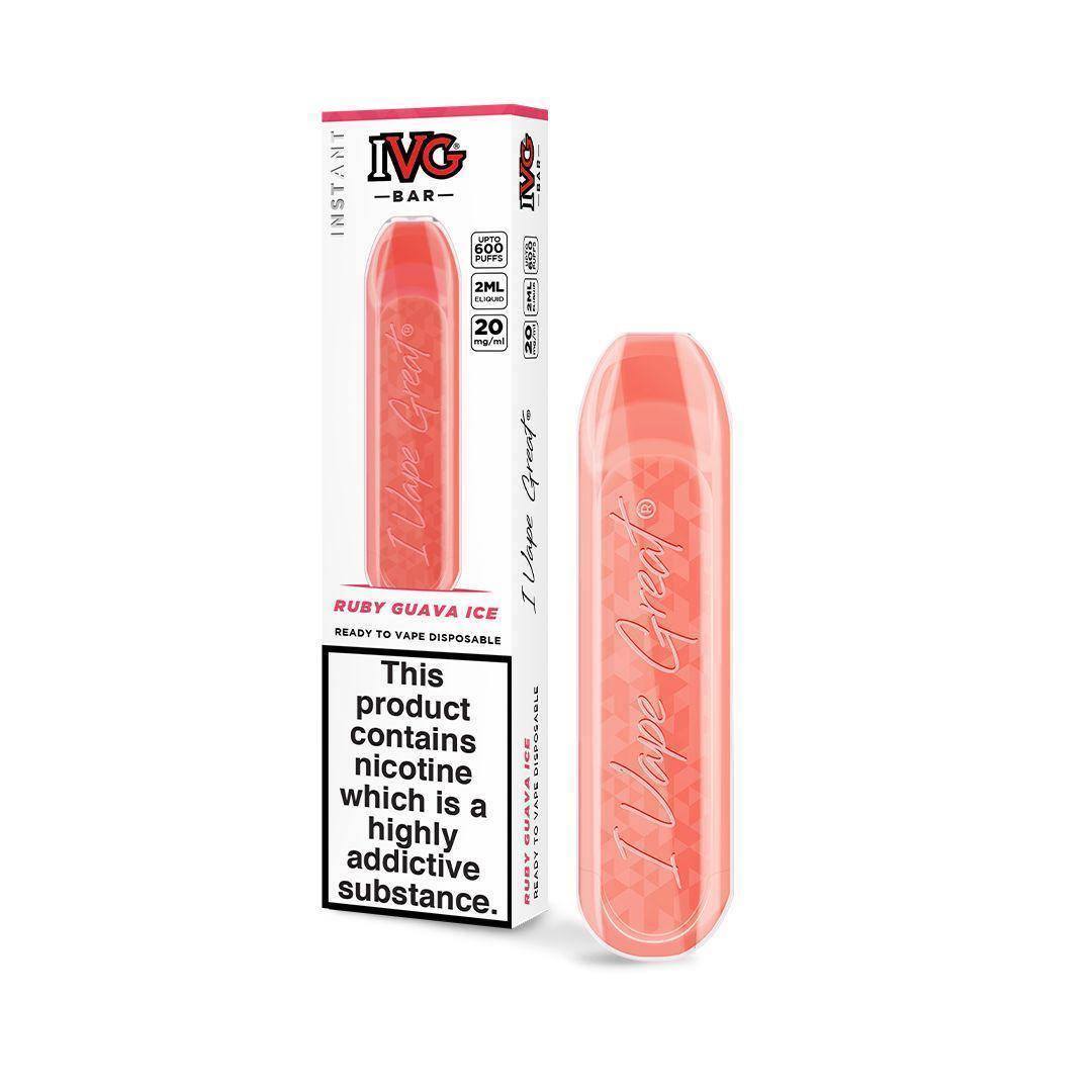 IVG BAR RUBY GUAVA ICE - Click & Vape