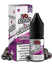 IVG Blackcurrant 50/50 10ML - Click & Vape