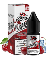 IVG Cherry Waves 50/50 10ML - Click & Vape