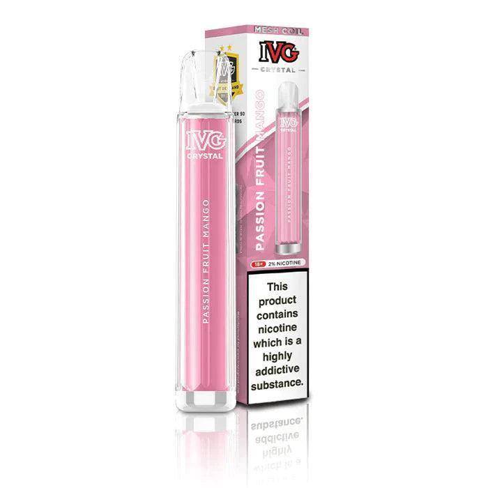 IVG CRYSTAL BAR PASSIONFRUIT MANGO - Click & Vape