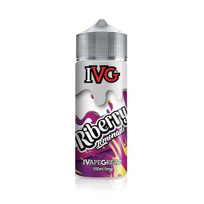 IVG E liquid Riberry Lemonade 100ml - Click & Vape